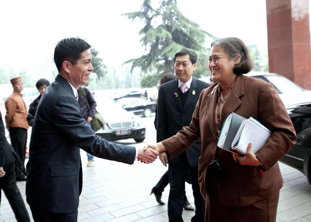 Si Chuan Jin Jiang Hotel Chengdu Ristorante foto